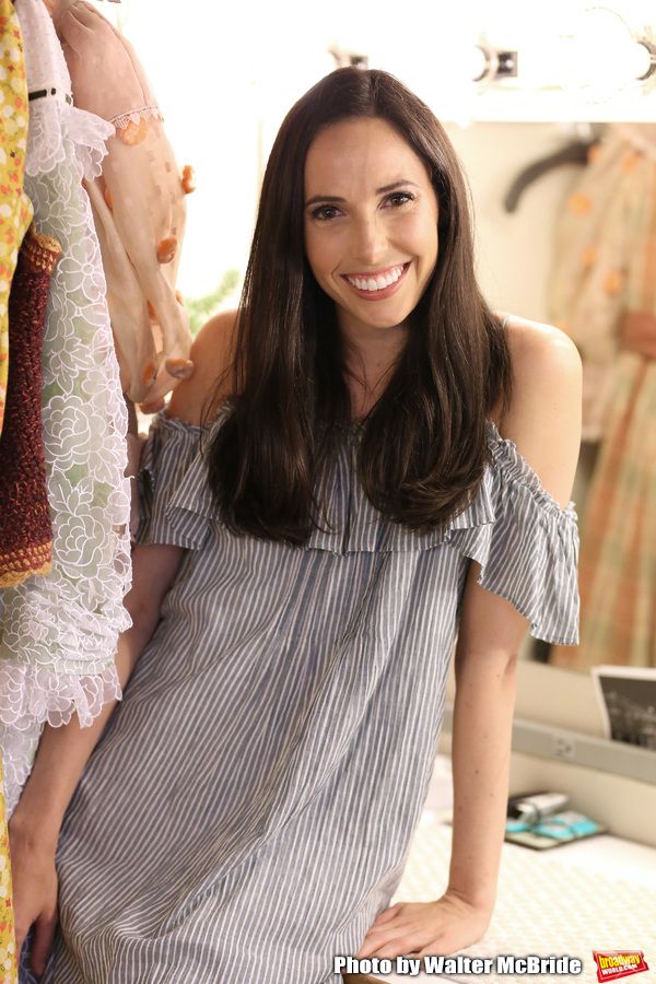 Brittany Pollack in her dressing room during her Broadway Debut in 'Carousel' photo s Photo