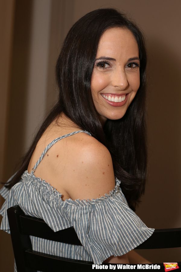 Brittany Pollack in her dressing room during her Broadway Debut in 'Carousel' photo s Photo