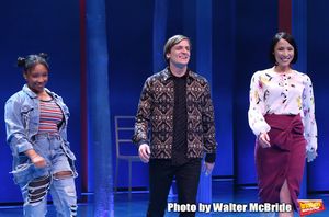 Treshelle Edmond, John McGinty and Julee Cerda during the Broadway opening night perf Photo