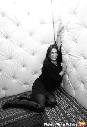 Courtenay Collins during her Broadway Debut in "The Prom" Photo Shoot at the Longacre Photo