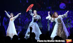 Alexandra Socha, Rachel York and Bonnie Milligan during the Opening Night Performance Photo