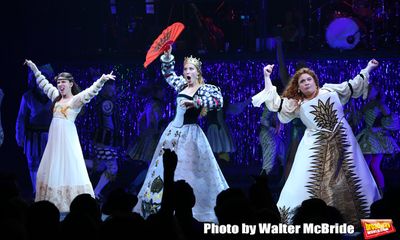Alexandra Socha, Rachel York and Bonnie Milligan during the Opening Night Performance Photo