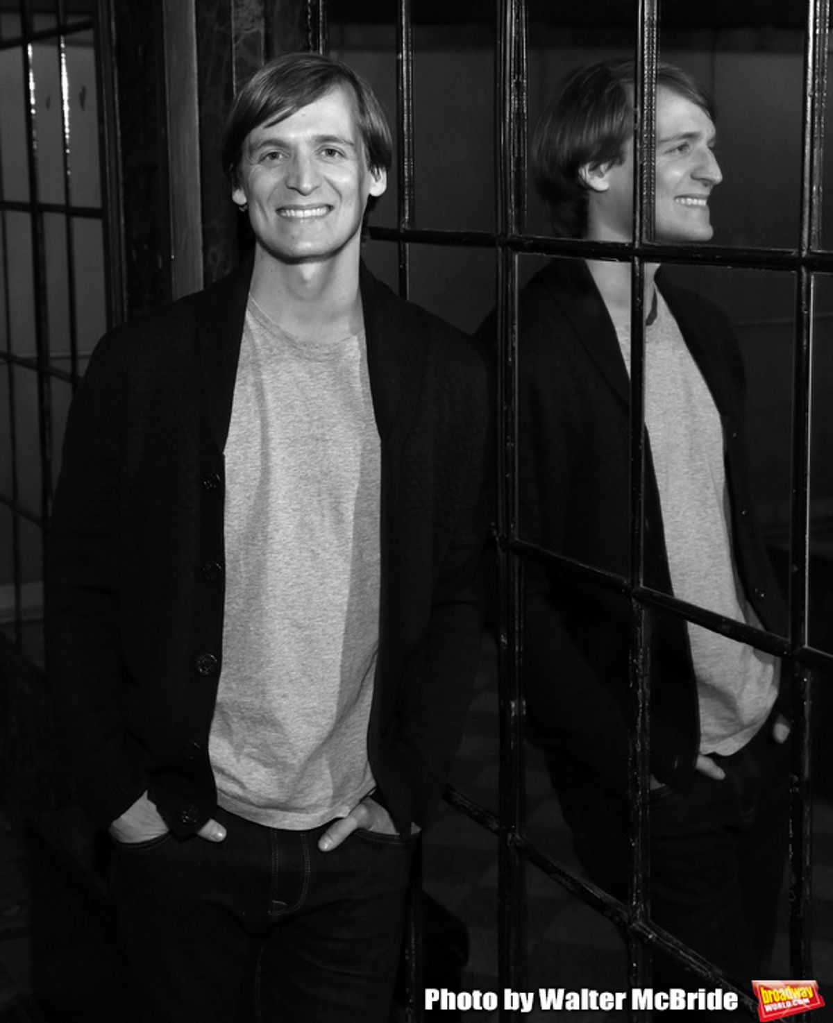 John McGinty during his Broadway Debut photo shoot at Studio 54 on April 21, 2018 in New York City. at 