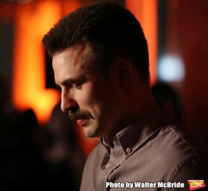 Chris Evans attends the the Broadway Opening Night Performance After Party for 'Lobby Photo