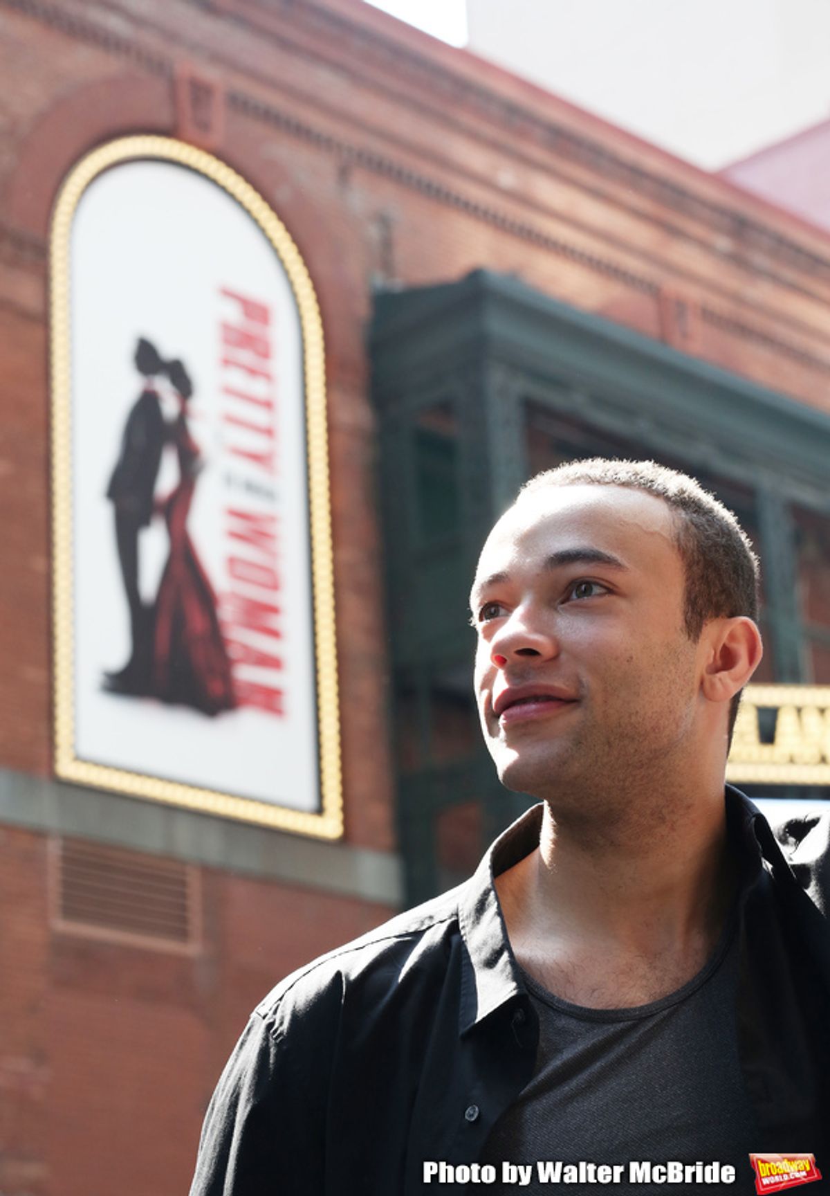 Robby Clater during his Broadway debut in 'Pretty Woman The Musical' photo shoot at the Nederlander Theatre on August 24, 2018 in New York City. at 