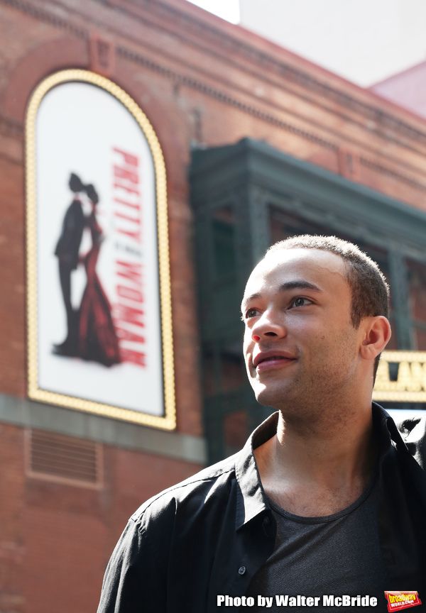 Robby Clater during his Broadway debut in 'Pretty Woman The Musical' photo shoot at t Photo