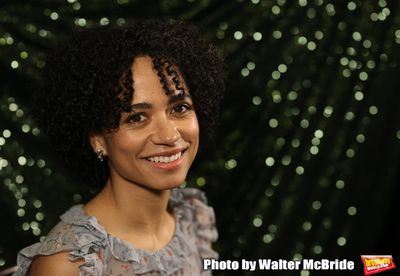 Lauren Ridloff attends the 2018 Tony Awards Meet The Nominees Press Junket on May 2,  Photo