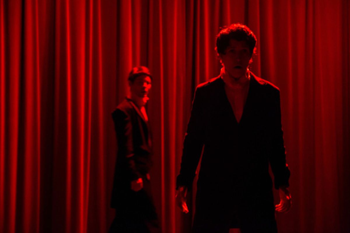 The Coldharts (Katie Hartman and Nick Ryan) in Edgar Allan, part of the so-fi festival at Torn Page. Photo by Dan Norman at 