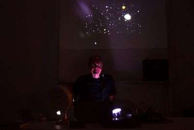 Jon Leon Torn in The Scientist, at Torn Page in the so-fi festival. Photo by Jody Chr Photo