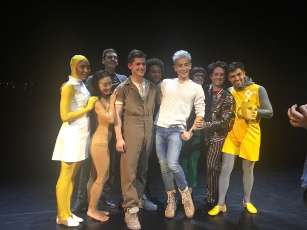 Photo Flash: Frankie Grande Visits THE GIRL WITH THE ALKALINE EYES Photo Flash: Frankie Grande Visits THE GIRL WITH THE ALKALINE EYES Image