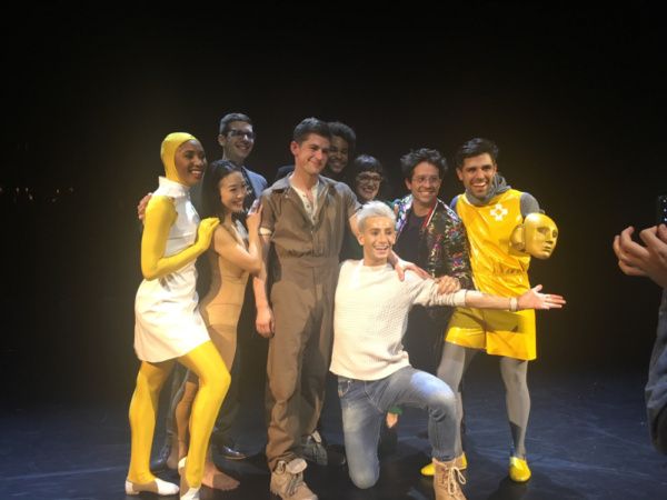 Photo Flash: Frankie Grande Visits THE GIRL WITH THE ALKALINE EYES Photo Flash: Frankie Grande Visits THE GIRL WITH THE ALKALINE EYES Image