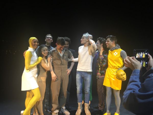 Photo Flash: Frankie Grande Visits THE GIRL WITH THE ALKALINE EYES Photo Flash: Frankie Grande Visits THE GIRL WITH THE ALKALINE EYES Image