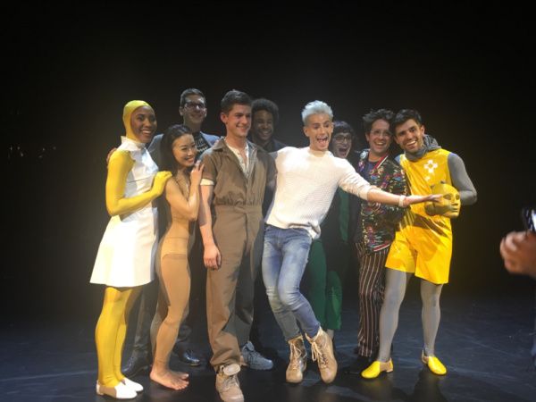 Photo Flash: Frankie Grande Visits THE GIRL WITH THE ALKALINE EYES Photo Flash: Frankie Grande Visits THE GIRL WITH THE ALKALINE EYES Image