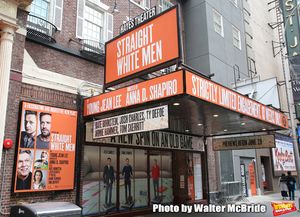 Theatre Marquee unveiling for 'Straight White Men' starring  Armie Hammer and Tom Ske Photo