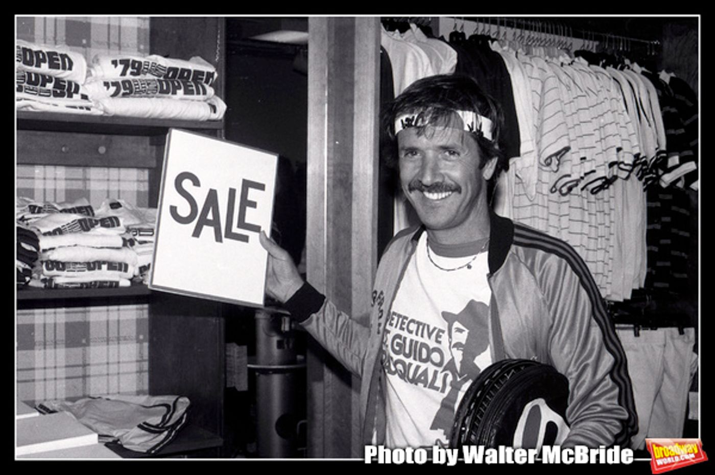 Photo Flashback: Sonny Bono Attends a Celebrity Charity Tennis Tournament in 1981 Photo Flashback: Sonny Bono Attends a Celebrity Charity Tennis Tournament in 1981 Image