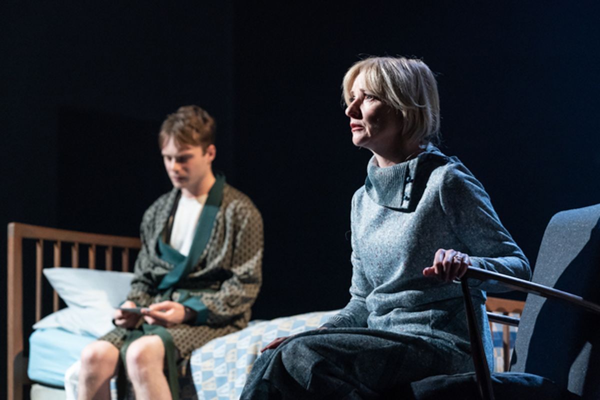 Luke Thallon and Jane Horrocks at 
