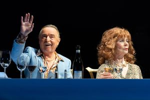 Ron Cook and Celia Imriel Photo