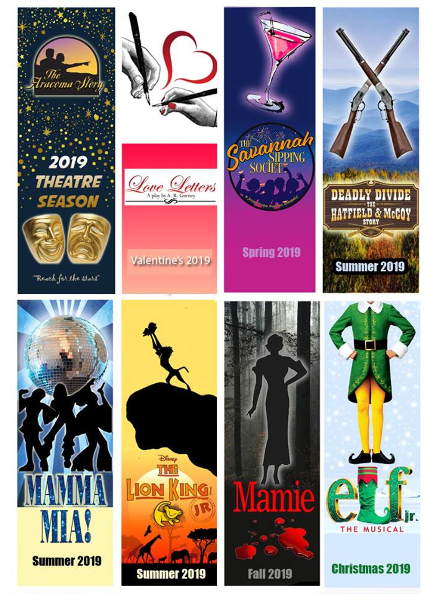 THE ARACOMA STORY, INC Announces Their FULL 2019 SEASON! THE ARACOMA STORY, INC Announces Their FULL 2019 SEASON! Image