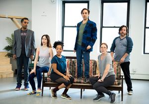 Manu Narayan, Emily Young, Brittany Bradford, Ben Steinfeld, Jessie Austrian and Paul L. Coffey @ BroadwayWorld Manu Narayan, Emily Young, Brittany Bradford, Ben Steinfeld, Jessie Austrian and Paul Photo