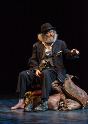 David Mandelbaum as Estragon. Photo by Dina Raketa. Photo