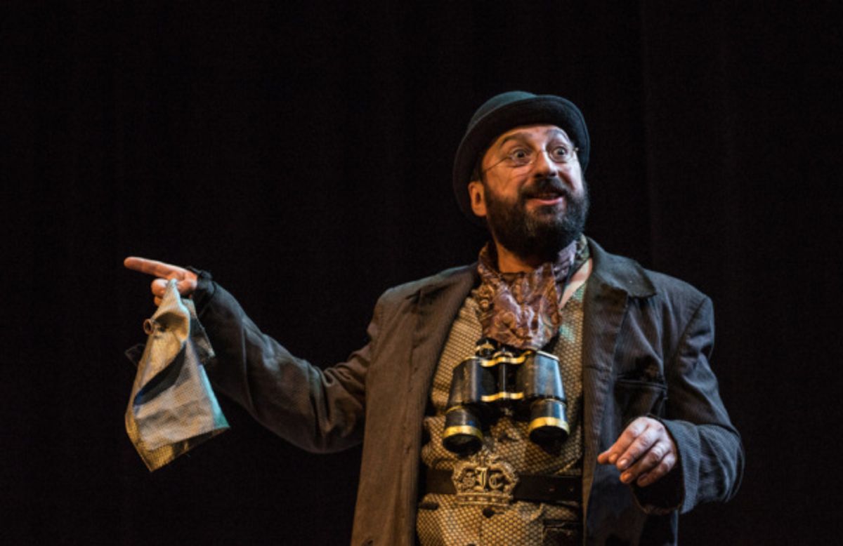 Gera Sandler as Pozzo. Photo by Dina Raketa. at 