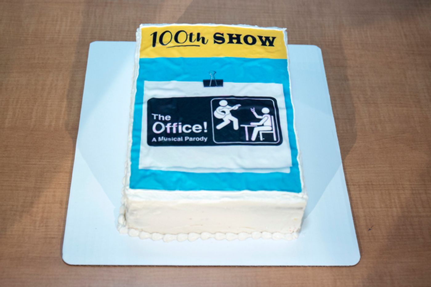 Photo Flash: THE OFFICE; A MUSICAL PARODY Celebrates 100 Performances Off-Broadway  Image