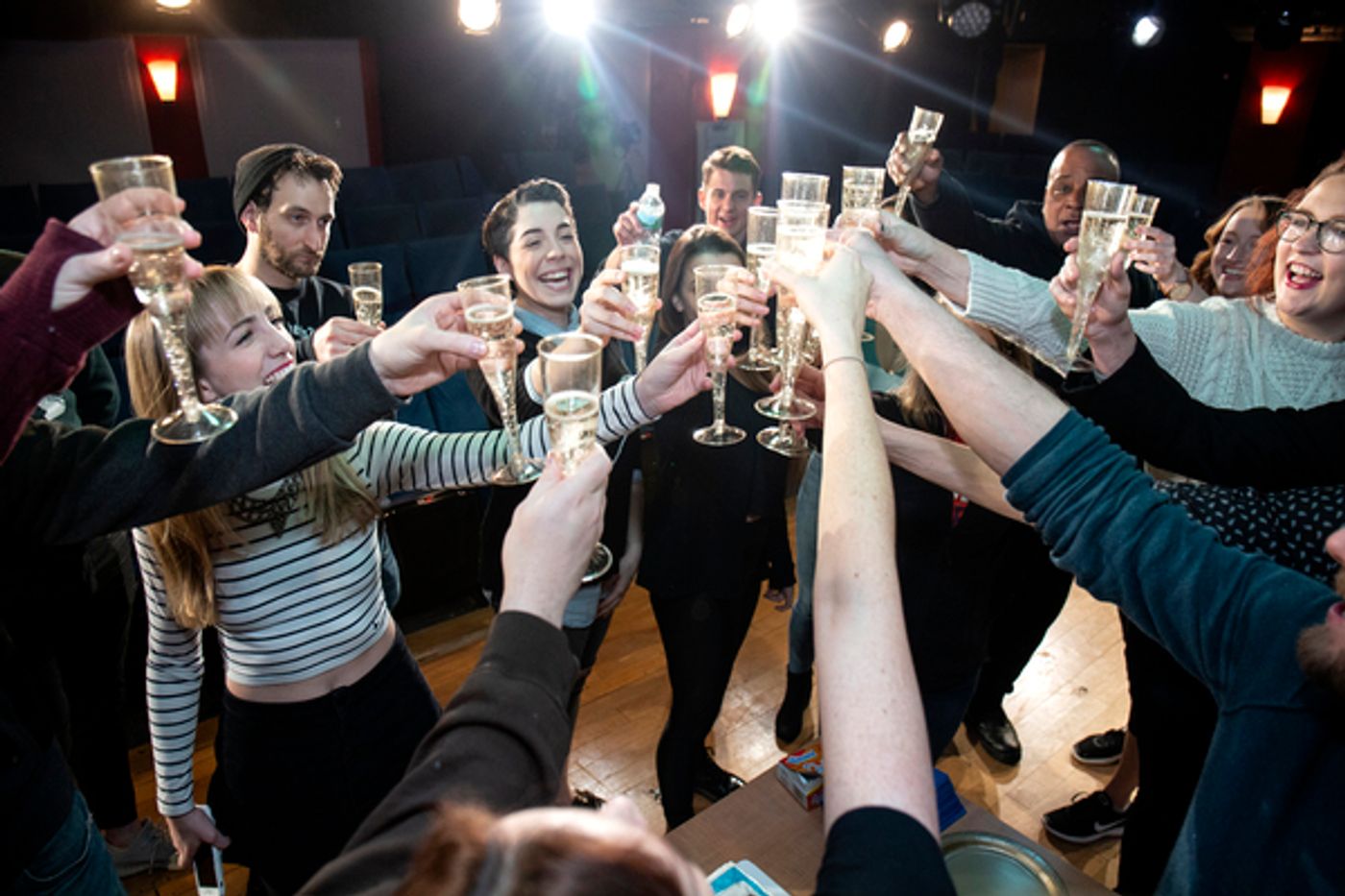 Photo Flash: THE OFFICE; A MUSICAL PARODY Celebrates 100 Performances Off-Broadway  Image