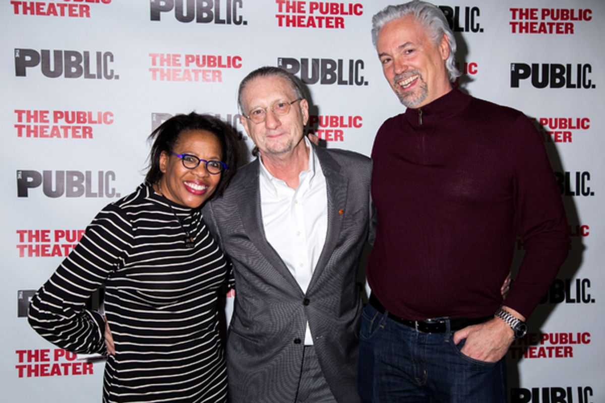 Colleen Jennings-Roggensack, Mark Russell, Michael Reed at 