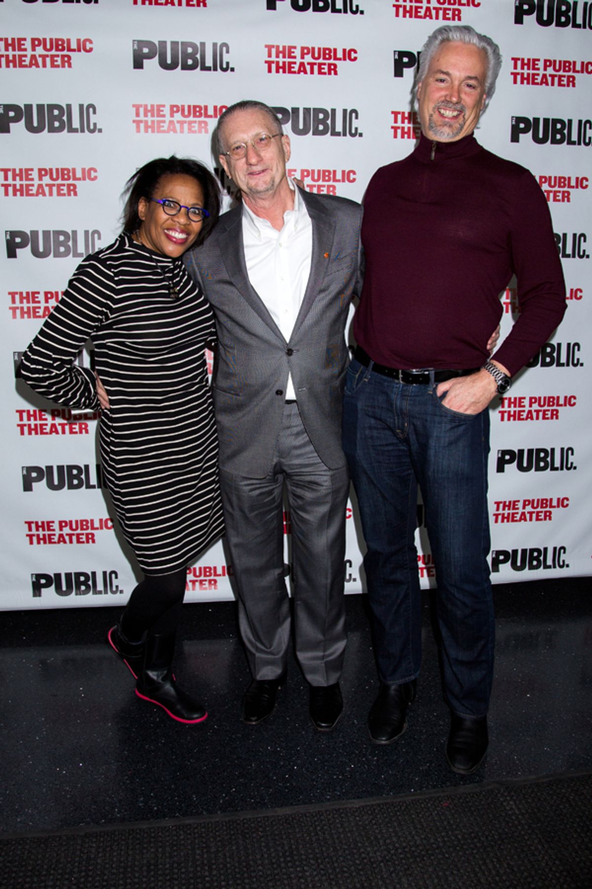 Colleen Jennings-Roggensack, Mark Russell, Michael Reed at 