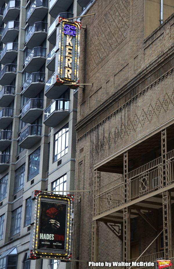 Theatre Marquee unveiling for â€œHadestown
