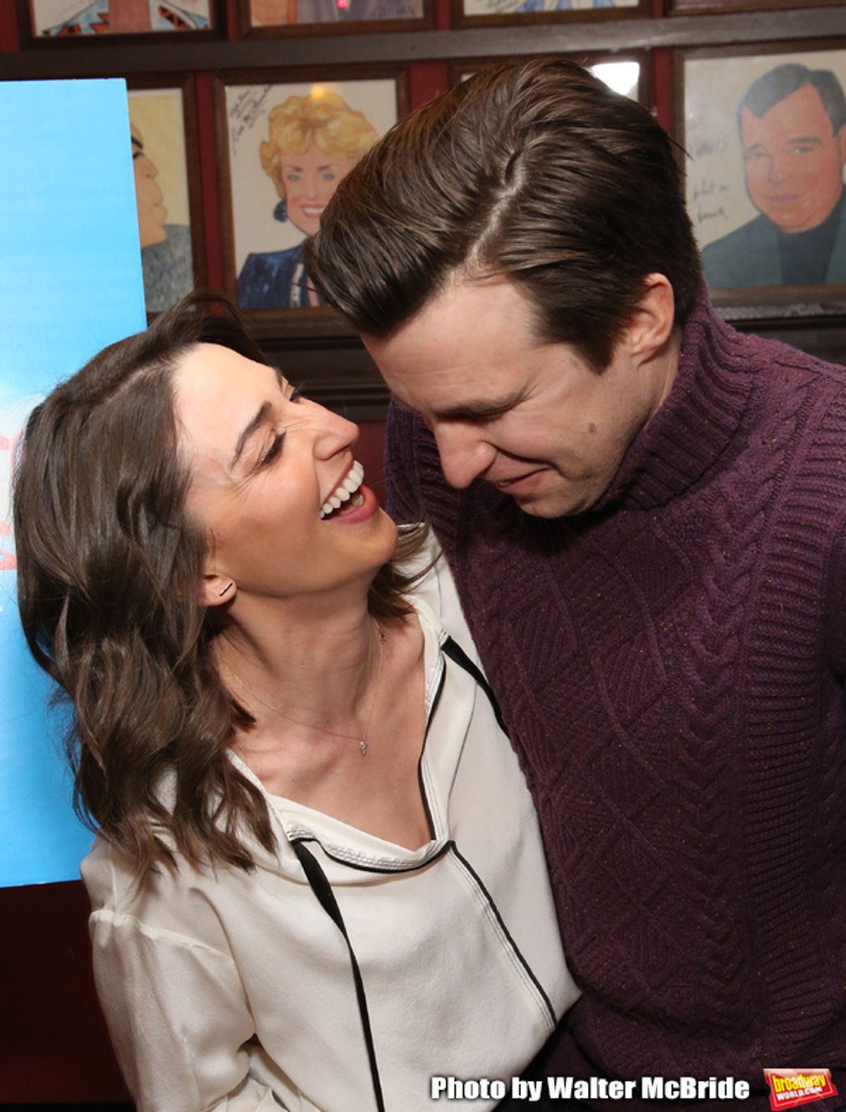 Sara Bareilles and Gavin Creel  at 