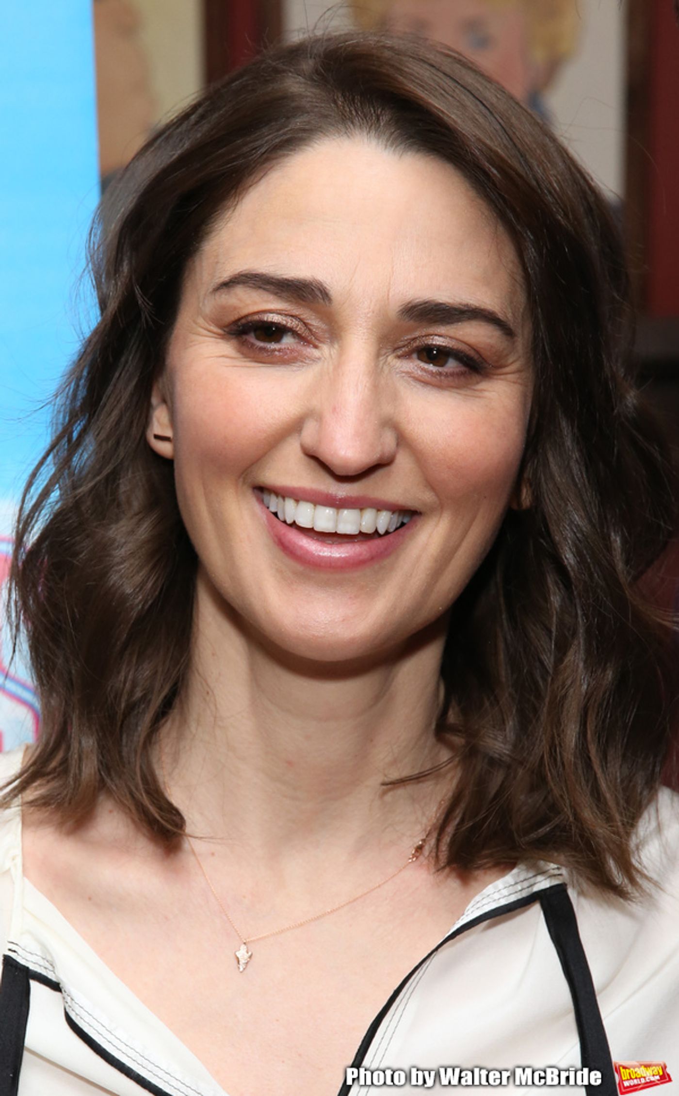 Photo Coverage: Sara Bareilles And Gavin Creel Meet The Press Before Their Shift In WAITRESS  Image