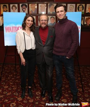 Sara Bareilles, producer Barry Weissler and Gavin Creel @ BroadwayWorld Sara Bareilles, producer Barry Weissler and Gavin Creel Photo