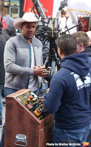 Michael Strahan @ BroadwayWorld Michael Strahan Photo