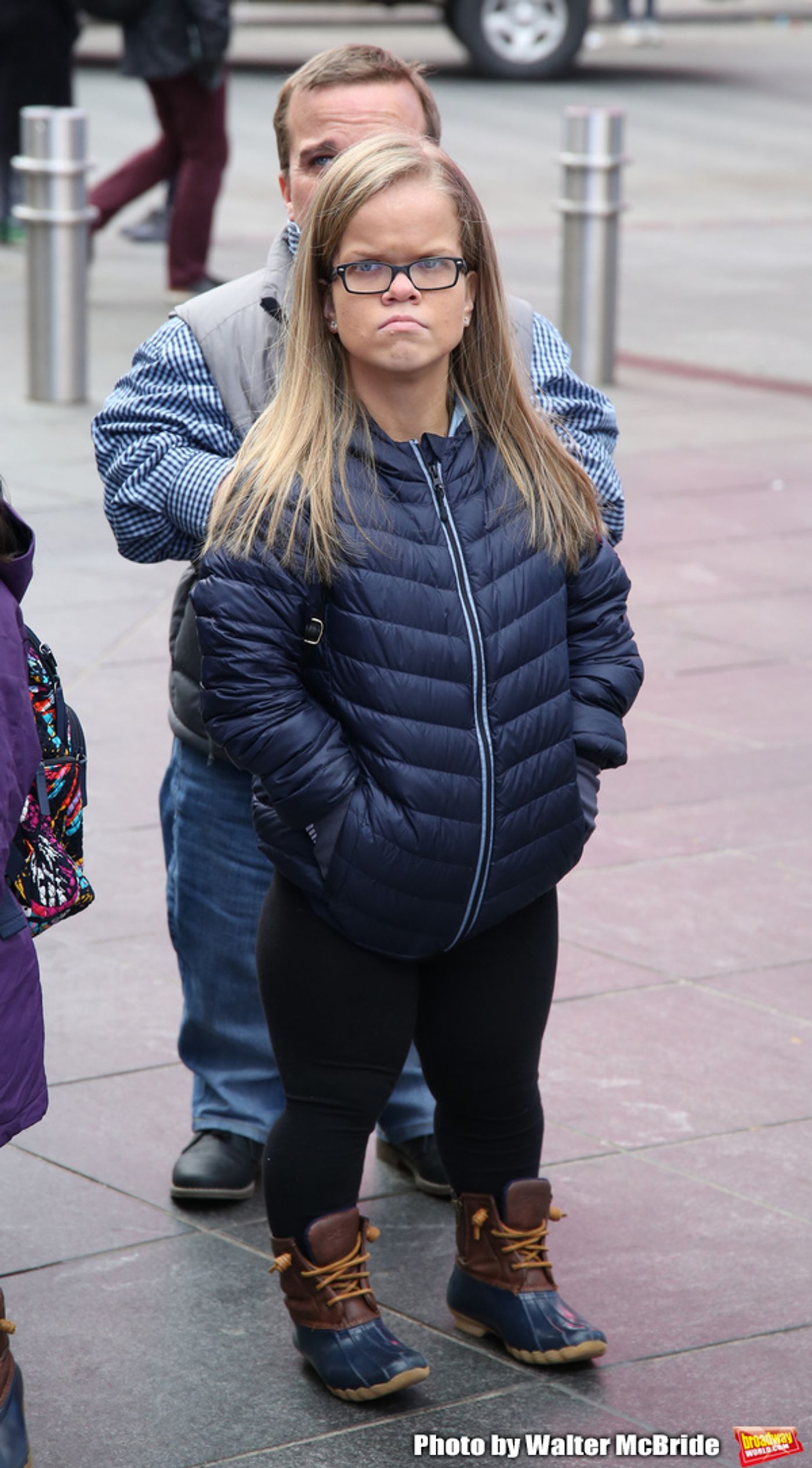 Photo Coverage: The Cast Of 7 LITTLE JOHNSTONS Film Their Visit To Times Square  Image