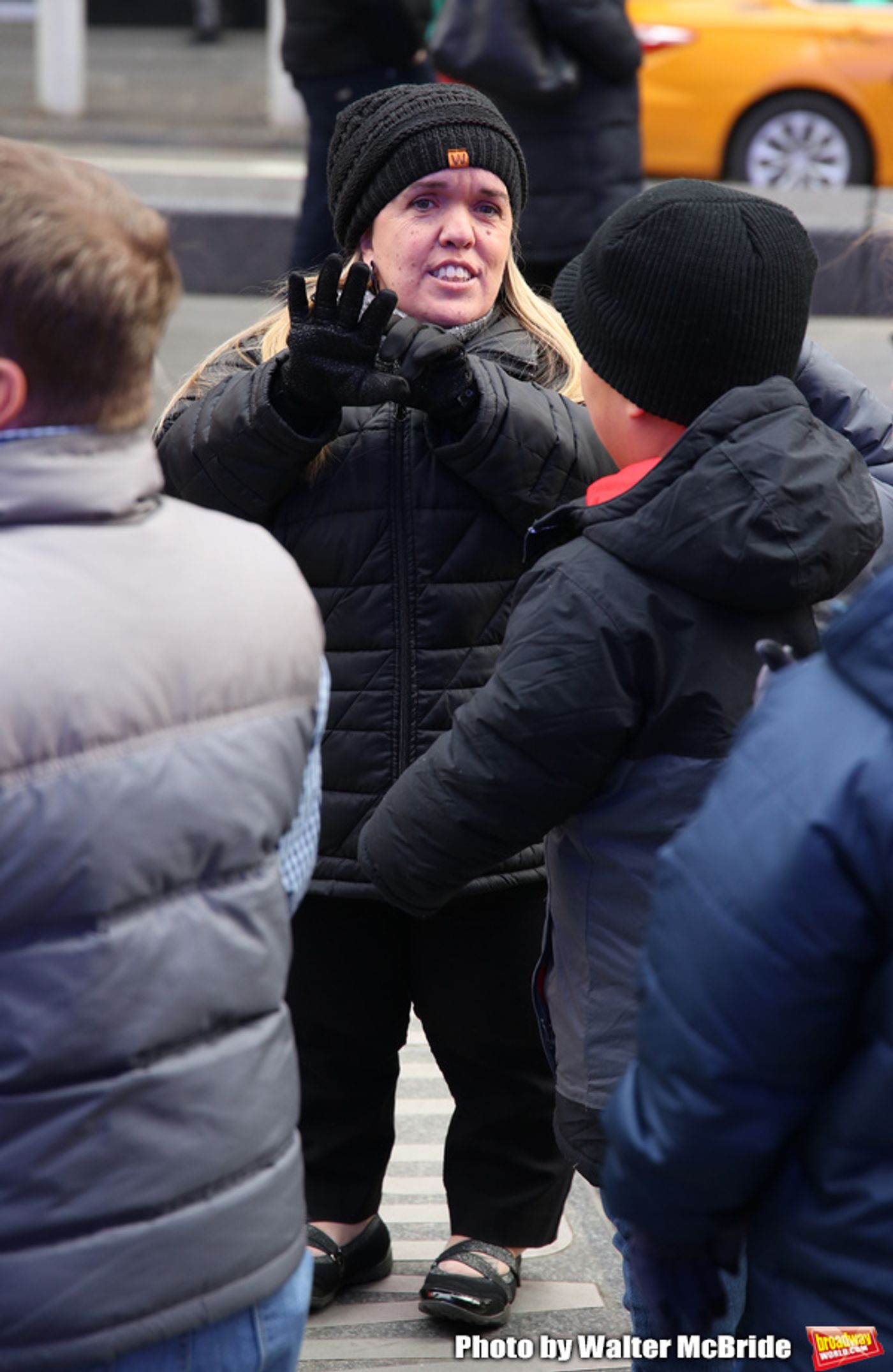 Photo Coverage: The Cast Of 7 LITTLE JOHNSTONS Film Their Visit To Times Square Photo Coverage: The Cast Of 7 LITTLE JOHNSTONS Film Their Visit To Times Square Image