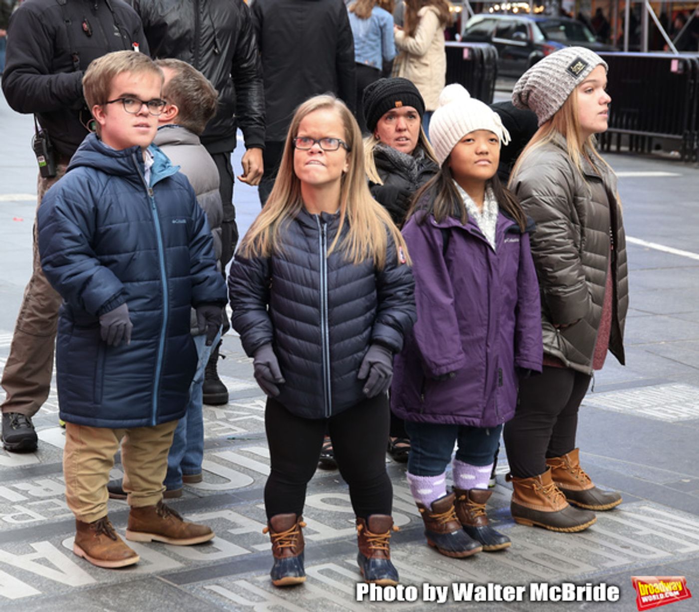 Photo Coverage: The Cast Of 7 LITTLE JOHNSTONS Film Their Visit To Times Square Photo Coverage: The Cast Of 7 LITTLE JOHNSTONS Film Their Visit To Times Square Image