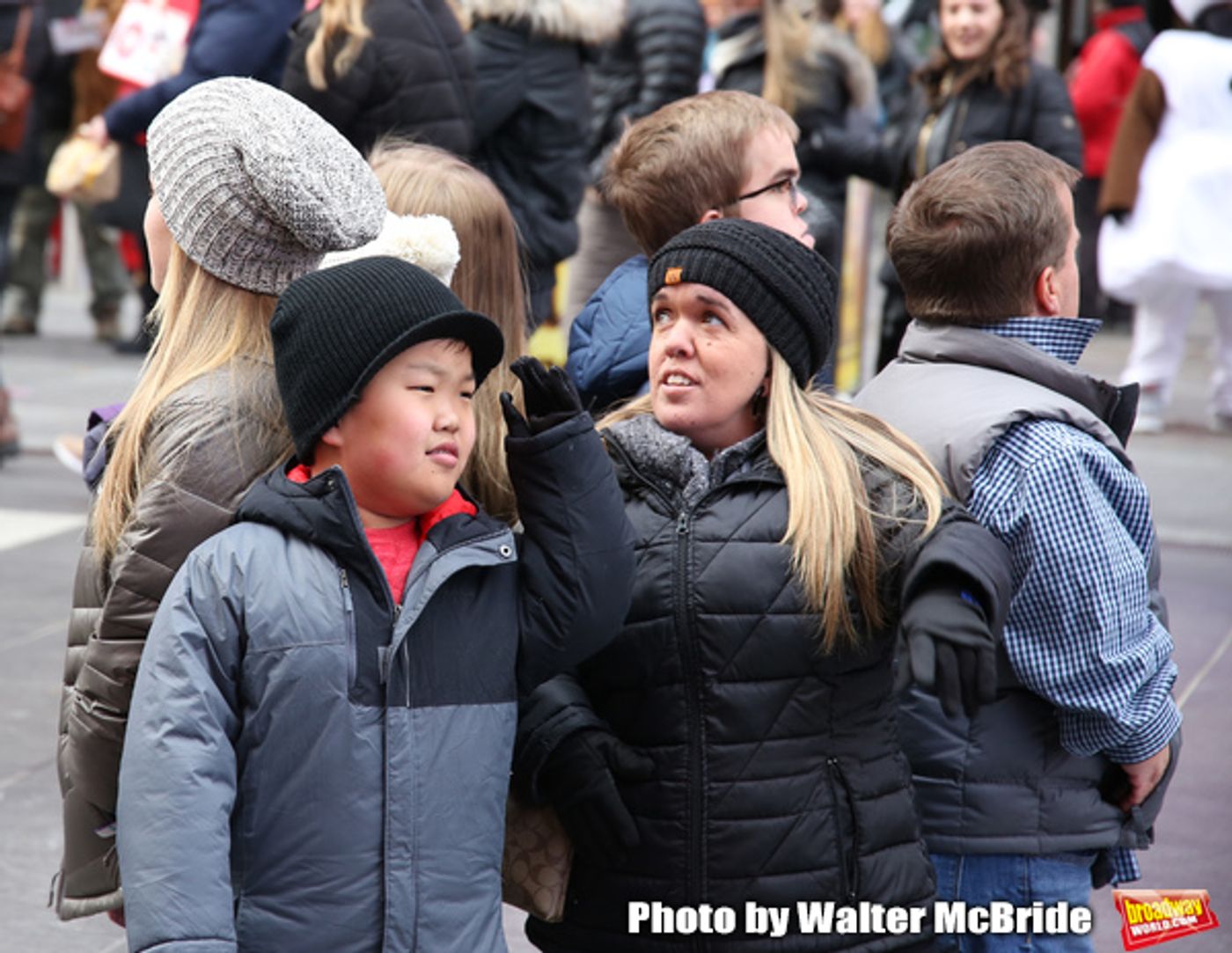 Photo Coverage: The Cast Of 7 LITTLE JOHNSTONS Film Their Visit To Times Square Photo Coverage: The Cast Of 7 LITTLE JOHNSTONS Film Their Visit To Times Square Image