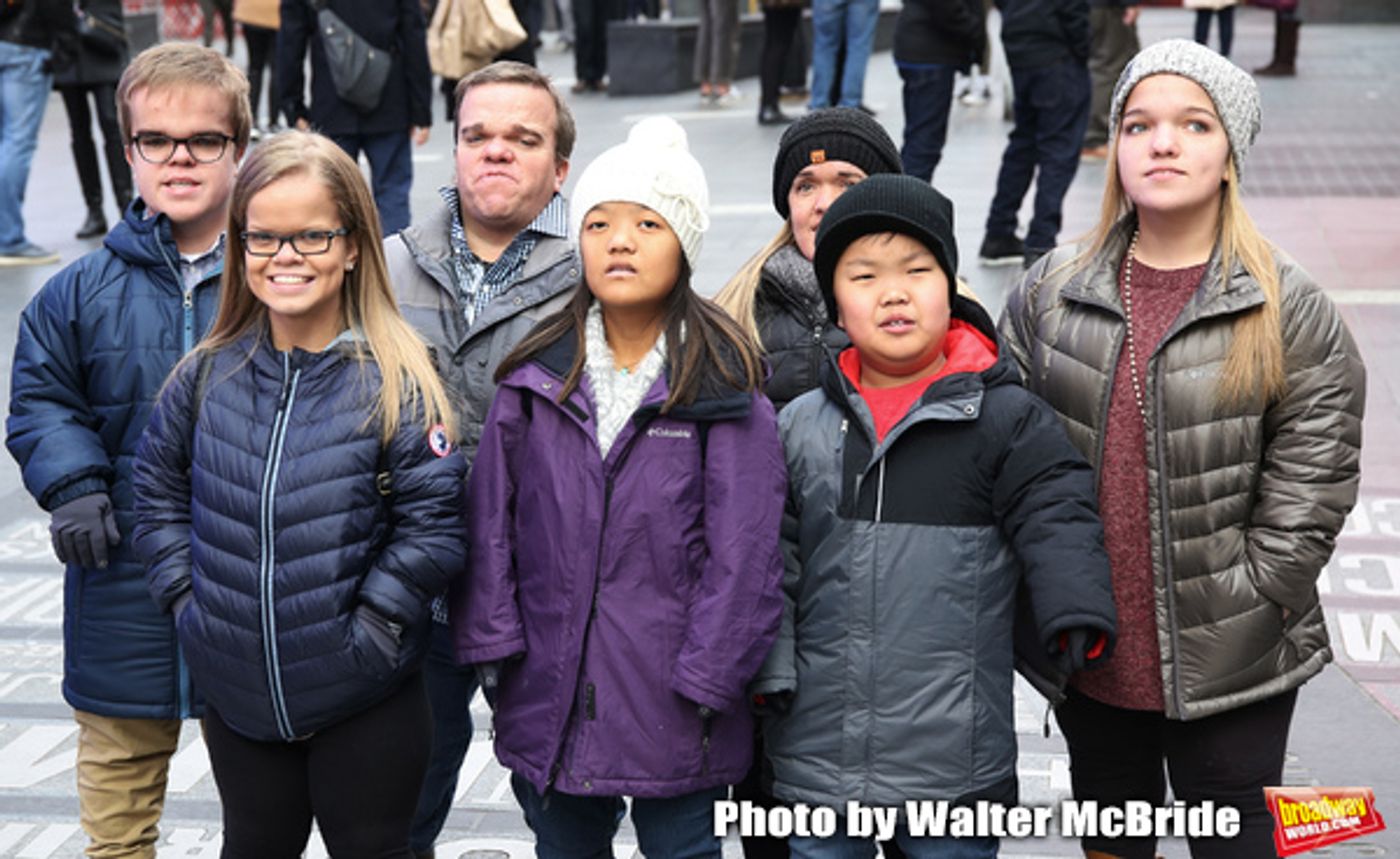 Photo Coverage: The Cast Of 7 LITTLE JOHNSTONS Film Their Visit To Times Square Photo Coverage: The Cast Of 7 LITTLE JOHNSTONS Film Their Visit To Times Square Image