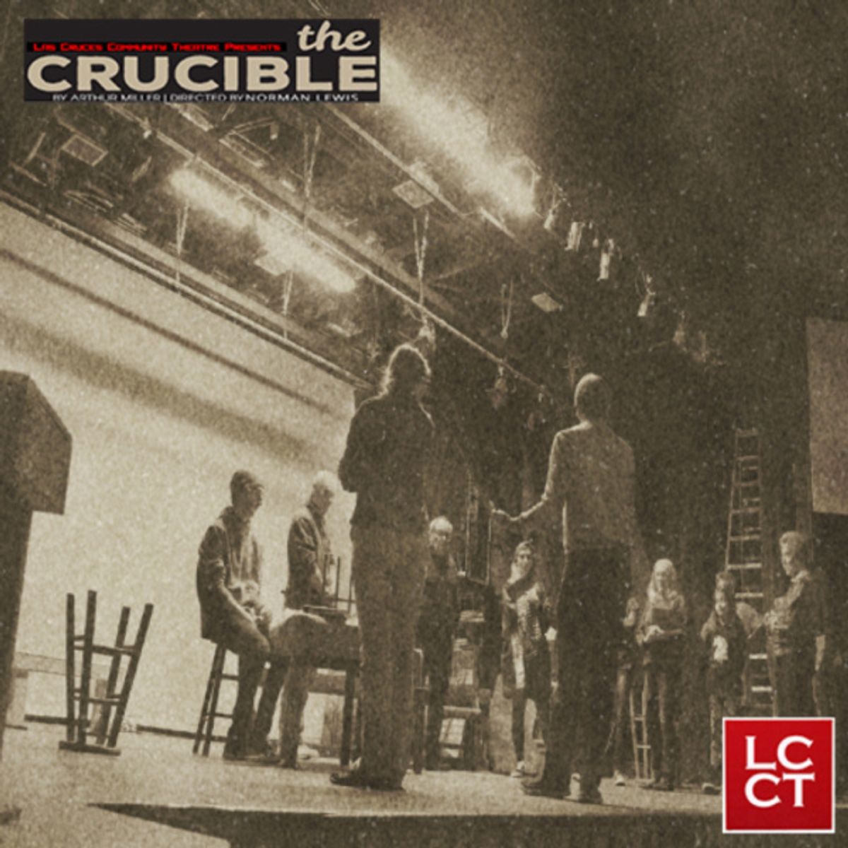 Director Norman Lewis and cast begin the process of bringing Arthur Miller''s ''The Crucible LCCT Presents to the stage -- Arthur Miller''s THE CRUCIBLE began pre-production on September 1, 2019, with Se at 