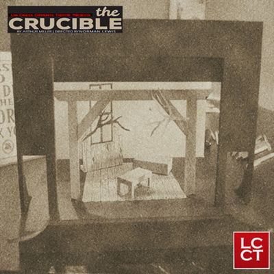 The ''stage'' is [literally] Set. Set designer Karl Heist''s set model of Arthur Mill Photo