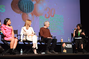 Yalitza Aparicio, Marina De Tavira, Alfonso Cuaron, and Lili Rodriguez @ BroadwayWorld Yalitza Aparicio, Marina De Tavira, Alfonso Cuaron, and Lili Rodriguez Photo