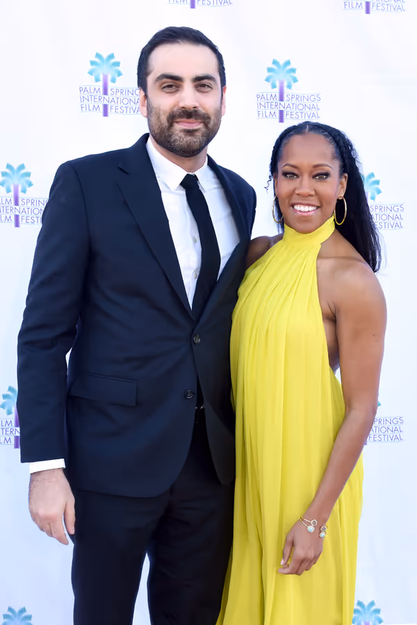Michael Lerman (L) and Regina King Photo