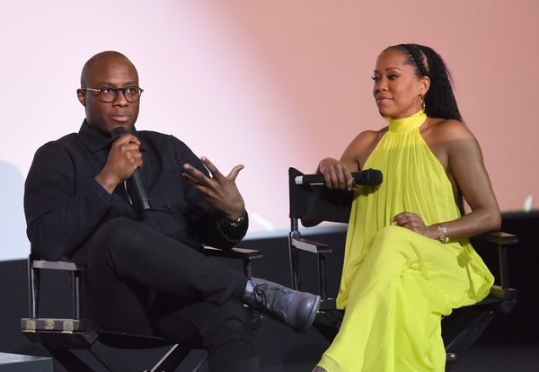 Barry Jenkins (L) and Regina King Photo