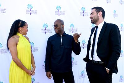 Regina King, Barry Jenkins and Michael Lerman Photo