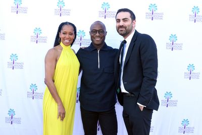Regina King, Barry Jenkins and Michael Lerman  Photo