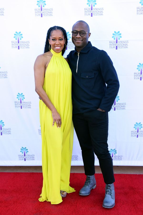 Regina King (L) and Barry Jenkins  Photo