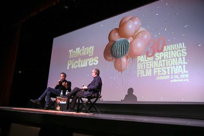 Richard E. Grant (L) and Steve Pond Photo