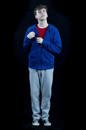 Dylan Weand as Christopher John Francis Boone
photo by Jason Johnson-Spinos @ BroadwayWorld Dylan Weand as Christopher John Francis Boone
photo by Jason Johnson-Spinos Photo