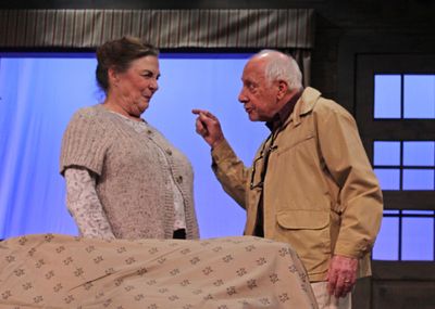 Diana Marbury (Ethel) and George Loizides (Norman) Photo